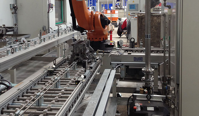 配套清洗机用 重载辊道线