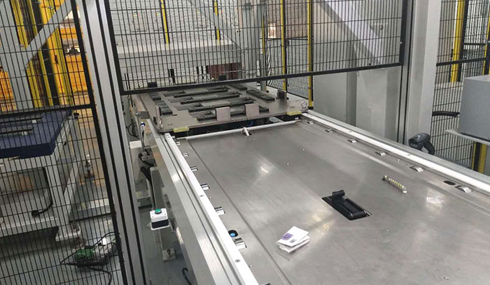 锂电池重载辊道线