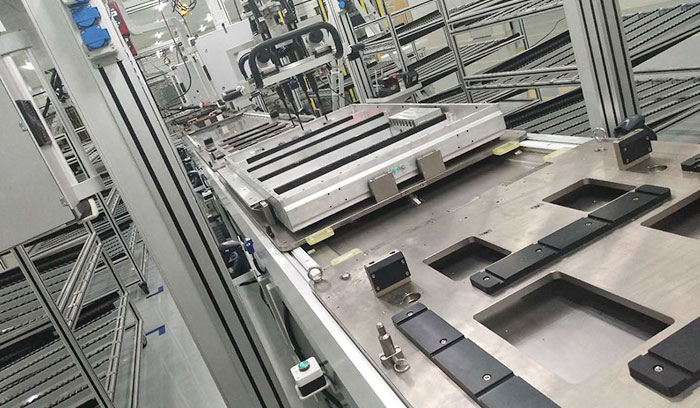 锂电池 重载辊道线