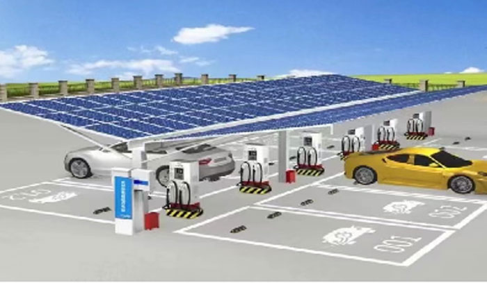 新能源汽车充电站